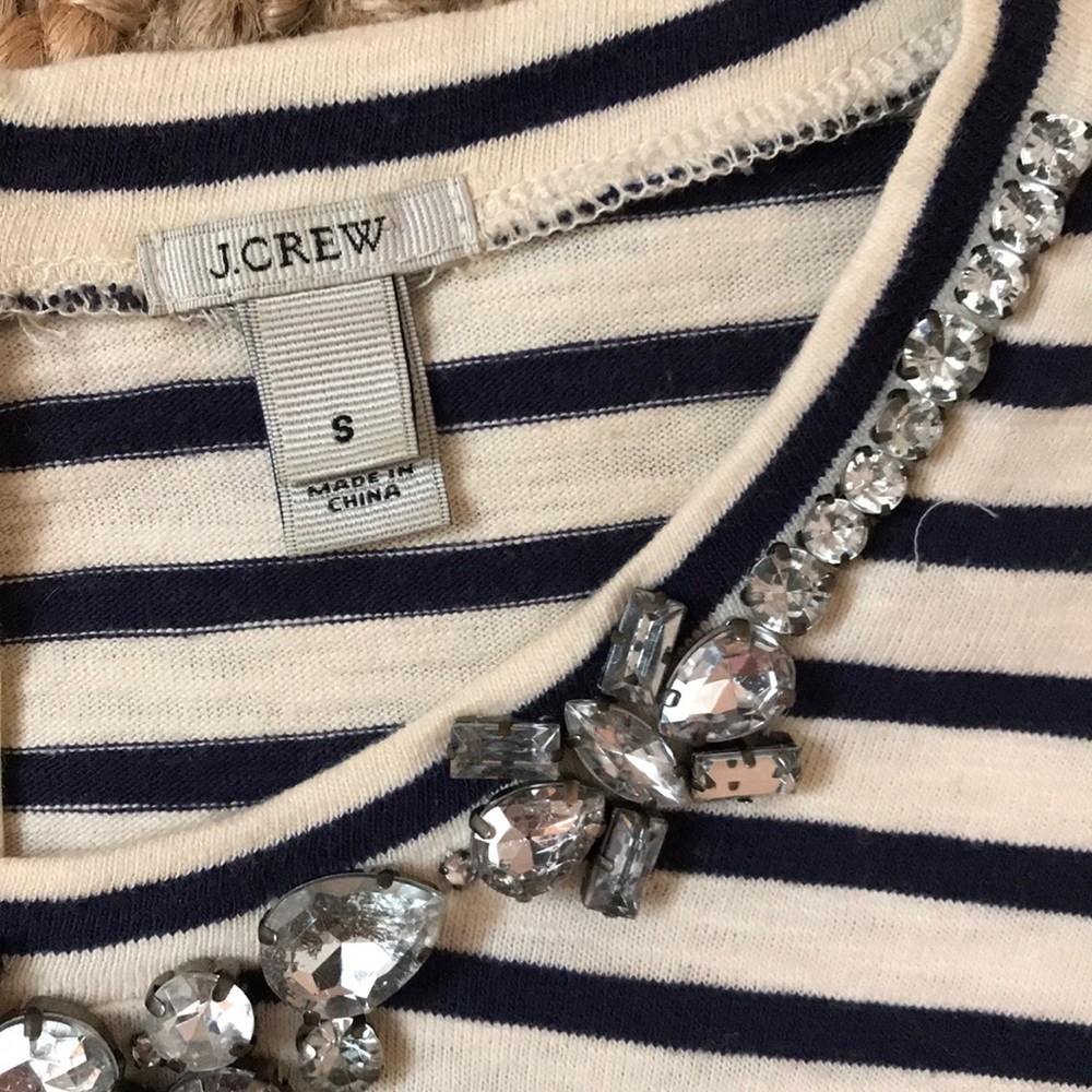 ✨ JCREW Striped Top ✨ - Picture 2 of 5